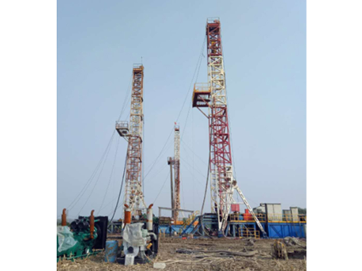 朱仙庄矿“五含”地面直通式疏降孔工程