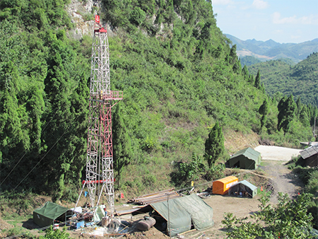 四川省古蔺县石宝矿段煤层气地质调查试验工程