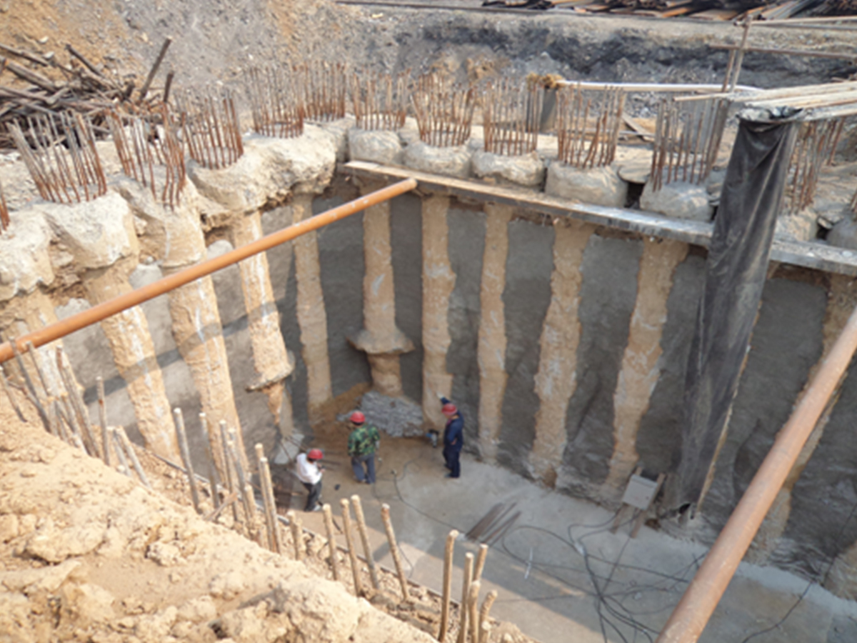 淮北淮海翰府钻孔灌注桩