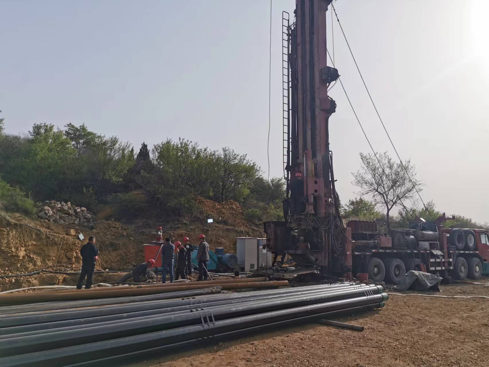 湖北《大冶有色金属有限公司铜绿山铜铁矿北沿巷道截流堵水抢险工程》 (2) 湖北《大冶有色金属有限公司铜绿山铜铁矿北沿巷道截流堵水抢险工程》 (2)